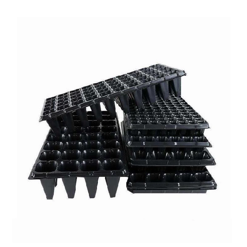 Home Grown Plastic Nursery Seedling Trays Preferential Seeds Planting Nursery Seeding Trays Plug Tray