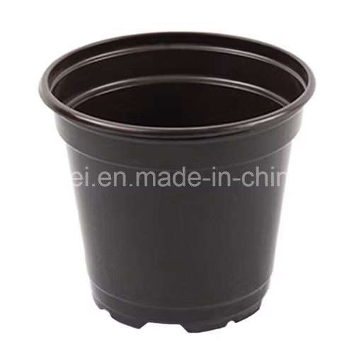 丸い苗鉢、植木鉢、プラスチック製のガーデンプランター、植木鉢