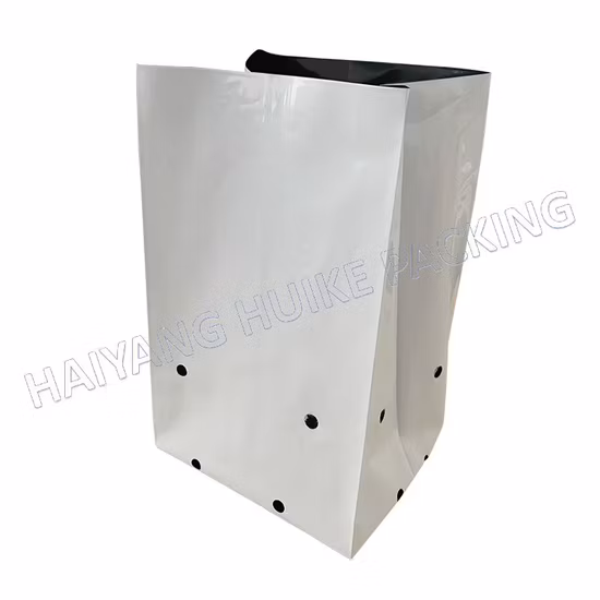 PE ポリエチレン穿孔植栽バッグプラスチック UV 保護保育園フルーツフラワー成長バッグ